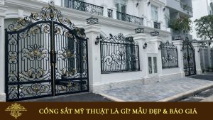 Cổng sắt mỹ thuật