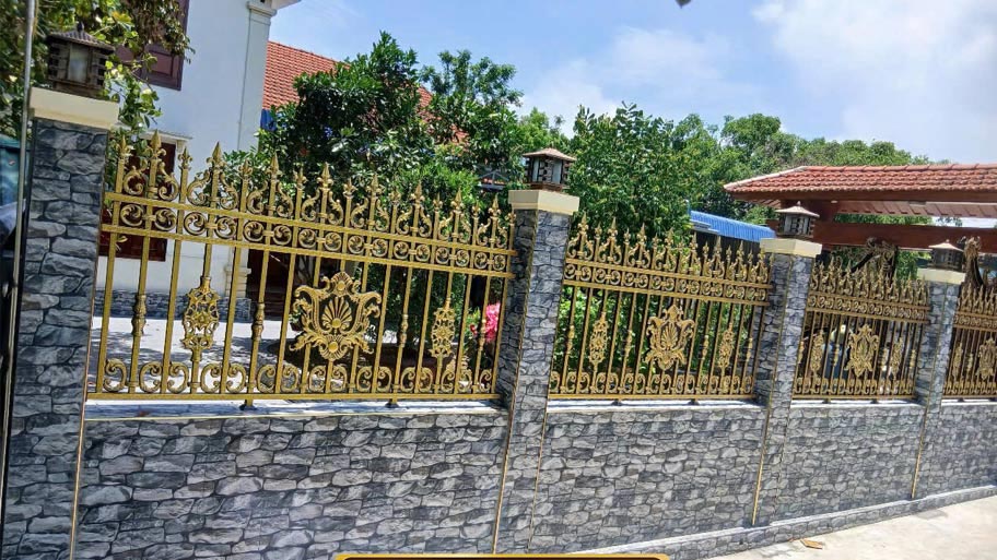 Kích thước hàng rào sắt
