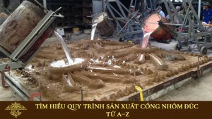 Quy trình sản xuất cổng nhôm đúc