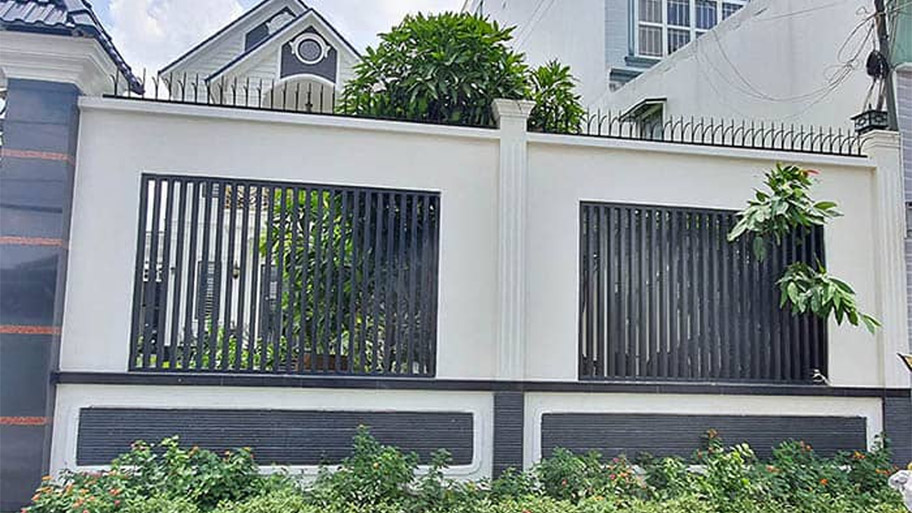 Hàng rào sắt giá rẻ bền