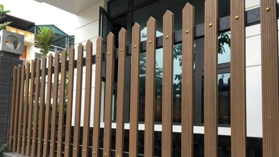 Mẫu hàng rào sắt hộp chống gỉ